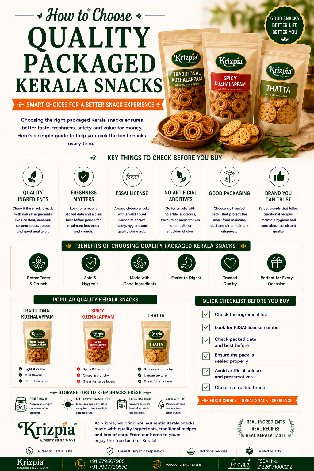 Quality Packaged Kerala Snacks